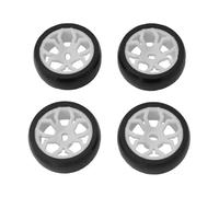 UYTRECH RC Toys DIY Spare For WLtoys K969 K979 K989 K999 284131 For Mini-z For Mini-d For Mini-q 1/28 RC Car Upgrade 25mm Drift Tires Plastic WheelsV(Type 2)