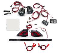 UYTRECH RC Toys light Compatible With FELONY 6S For BLX For Street For Bash For All-Road 1/7 For Muscle Car Parts RC Car Front/Rear/Side Lights Headl Set