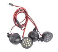 UYTRECH RC Toys light Compatible With HPI For BAJA For Rovan For King For Motor 5B 1/5 RC Car Accessories Lights Receiver Kit Plastic Shell Lotus Front Light