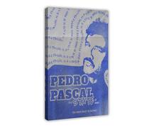 UYUBWQA Actor Pedro Pascal Poster (5) Canvas Poster Bedroom Decor Landscape Office Room Decor Gift 12x18inch(30x45cm)