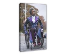 UYUBWQA Actor Samuel L. Jackson Poster (2) Canvas Poster Wall Art Decor Print Picture Paintings for Living Room Bedroom Decoration 24x36inch(60x90cm)