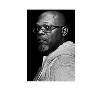 UYUBWQA Actor Samuel L. Jackson Poster (24) Canvas Poster Bedroom Decor Landscape Office Room Decor Gift 16x24inch(40x60cm)