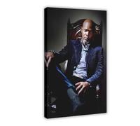UYUBWQA Actor Samuel L. Jackson Poster (28) Canvas Poster Wall Art Decor Print Picture Paintings for Living Room Bedroom Decoration 16x24inch(40x60cm)