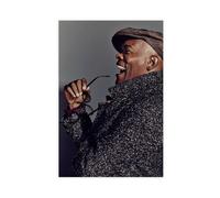 UYUBWQA Actor Samuel L. Jackson Poster (8) Canvas Poster Wall Art Decor Print Picture Paintings for Living Room Bedroom Decoration 08x12inch(20x30cm)