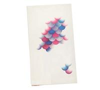 UYUME Temporary Tattoos Stickers, 5 Sheets Deep Sea Mermaid Scales Temporary Tattoo Stickers Colorful Mini Gradient Fish Scale Fake Tattoos