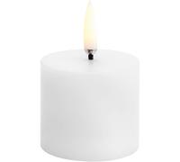 Uyuni - LED Mini Pillar Candle Nordic White, 5x4,5 cm - Nordic White