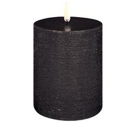 Uyuni - LED Pillar Candle 7,8 x 10,1 cm, Forest Black - Forest Black