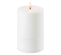 Uyuni - LED Pillar Candle Nordic White, 10,1x15,2 cm - White
