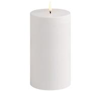 Uyuni - LED Pillar Candle Outdoor White, 10,1 x 17,8 cm - White