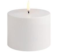 Uyuni - LED Pillar Candle Outdoor White, 10,1 x 7,8 cm - White
