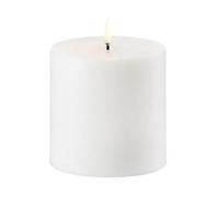 Uyuni Lighting Uyuni LED Block candle white Ø10.1 cm 10 cm
