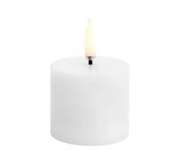 Uyuni Lighting Uyuni LED Block candle white Ø5 cm 4.5 cm
