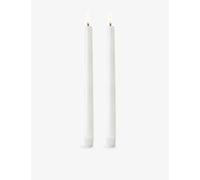Uyuni - LED Taper Candle Nordic White 2,3x25,5 cm, 2-pack - White