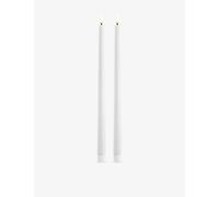 Uyuni Lighting Uyuni Lighting Smooth Slim Taper LED Candle Pack Of Two