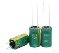 UYUUBNK 100pcs 160V 47uF 10 * 16mm Electrolytic capacitors