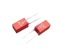 UYUUBNK 5/10/50pcs Film Capacitor MKS2 50V 4.7UF 50V 475 4U7 Pitch 5mm Audio passive capacitor(5PCS)