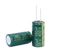 UYUUBNK 50PCS 400V 150UF Electrolytic Capacitor volume 18 * 30 18 * 35