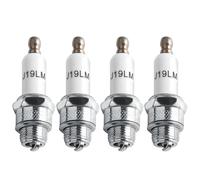 UYUYong 4 Pcs Pcs Rj19Lm Spark Plug 4-stroke Lawn Mower Spark Plugs Brush Cutter Spark Plugs for Champion Rj19Lm BR2LM