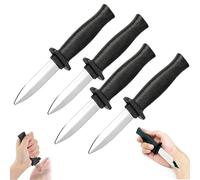 UYVPAER 4 Vanished Makeup Knives, Retractable Artificial Knives, Magic Tricks, Toys, Great for Halloween, Birthday, Party, Carnival, April