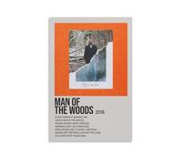 UYYERWWQ Justin Timberlake Album Man of The Woods Posters Aesthetic Wall Art Canvas Vintage Poster Decorative Painting For Rooms Decor12x18inch(30x45cm) Unframe-style