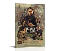 UYYERWWQ Robin Hood Prince of Thieves Posters Aesthetic Wall Art Canvas Vintage Poster Decorative Painting For Rooms Decor12x18inch(30x45cm) Frame-style