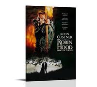 UYYERWWQ Robin Hood Prince of Thieves2 Posters Aesthetic Wall Art Canvas Vintage Poster Decorative Painting For Rooms Decor20x30inch(50x75cm) Frame-style