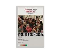 UYYERWWQ The Summer Set Album Stories For Monday Posters Aesthetic Wall Art Canvas Vintage Poster Decorative Painting For Rooms Decor20x30inch(50x75cm) Unframe-style