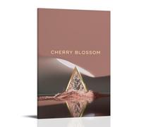 UYYERWWQ The Vamps Album Cover Cherry Blossom Posters Aesthetic Wall Art Canvas Vintage Poster Decorative Painting For Rooms Decor24x36inch(60x90cm) Frame-style