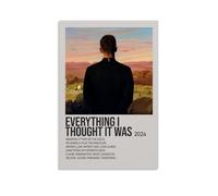 UYYRHRHRHHH Everything I Thought It Was by Justin Timberlake Poster Canvas Wall Art Aesthetic Print Poster Modern Art for Living Rooms 12x18inch(30x45cm) Unframe-style
