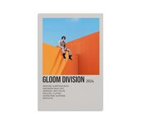 UYYRHRHRHHH Gloom Division by I Don't Know How But They Found Me Poster Canvas Wall Art Aesthetic Print Poster Modern Art for Living Rooms 16x24inch(40x60cm) Unframe-style