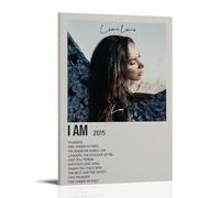 UYYRHRHRHHH I Am by Leona Lewis Poster Canvas Wall Art Aesthetic Print Poster Modern Art for Living Rooms 24x36inch(60x90cm) Frame-style