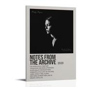 UYYRHRHRHHH Notes From The Archive by Maggie Rogers Poster Canvas Wall Art Aesthetic Print Poster Modern Art for Living Rooms 16x24inch(40x60cm) Frame-style