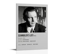 UYYRHRHRHHH Schindler's List3 Poster Canvas Wall Art Aesthetic Print Poster Modern Art for Living Rooms 08x12inch(20x30cm) Frame-style