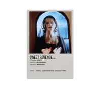 UYYRHRHRHHH Sweet Revenge Poster Canvas Wall Art Aesthetic Print Poster Modern Art for Living Rooms 12x18inch(30x45cm) Unframe-style