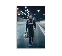 UYYRWEQRTR Andrea Kimi Antonelli Posters Aesthetic Wall Art Decorative Painting Poster Decor Vintage Canvas for Living Room Bed Room 12x18inch(30x45cm) Unframe-style