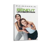 UYYRWEQRTR Bend It Like Beckham Movie Posters Aesthetic Wall Art Decorative Painting Poster Decor Vintage Canvas for Living Room Bed Room 08x12inch(20x30cm) Frame-style