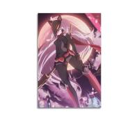 UYYRWEQRTR Black Fox Movie Posters Aesthetic Wall Art Decorative Painting Poster Decor Vintage Canvas for Living Room Bed Room 24x36inch(60x90cm) Unframe-style