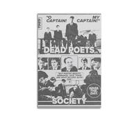 UYYRWEQRTR Dead Poets Society 1989 Posters Aesthetic Wall Art Decorative Painting Poster Decor Vintage Canvas for Living Room Bed Room 08x12inch(20x30cm) Unframe-style