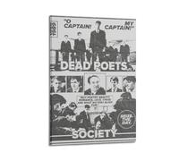 UYYRWEQRTR Dead Poets Society 1989 Posters Aesthetic Wall Art Decorative Painting Poster Decor Vintage Canvas for Living Room Bed Room 20x30inch(50x75cm) Frame-style