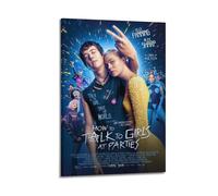 UYYRWEQRTR How to Talk to Girls at Parties Posters Aesthetic Wall Art Decorative Painting Poster Decor Vintage Canvas for Living Room Bed Room 08x12inch(20x30cm) Frame-style