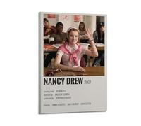 UYYRWEQRTR Nancy Drew Movie Posters Aesthetic Wall Art Decorative Painting Poster Decor Vintage Canvas for Living Room Bed Room 20x30inch(50x75cm) Frame-style