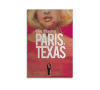 UYYRWEQRTR Paris Texas Posters Aesthetic Wall Art Decorative Painting Poster Decor Vintage Canvas for Living Room Bed Room 12x18inch(30x45cm) Unframe-style