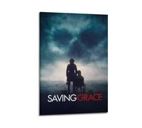 UYYRWEQRTR Saving Grace Posters Aesthetic Wall Art Decorative Painting Poster Decor Vintage Canvas for Living Room Bed Room 20x30inch(50x75cm) Frame-style