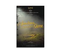 UYYRWEQRTR Sometimes I Think About Dying1 Posters Aesthetic Wall Art Decorative Painting Poster Decor Vintage Canvas for Living Room Bed Room 12x18inch(30x45cm) Unframe-style