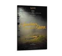 UYYRWEQRTR Sometimes I Think About Dying1 Posters Aesthetic Wall Art Decorative Painting Poster Decor Vintage Canvas for Living Room Bed Room 08x12inch(20x30cm) Frame-style