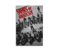 UYYRWEQRTR Sons Of Anarchy Posters Aesthetic Wall Art Decorative Painting Poster Decor Vintage Canvas for Living Room Bed Room 08x12inch(20x30cm) Unframe-style