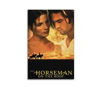 UYYRWEQRTR The Horseman on The Roof Posters Aesthetic Wall Art Decorative Painting Poster Decor Vintage Canvas for Living Room Bed Room 12x18inch(30x45cm) Unframe-style