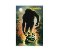 UYYRWEQRTR The Legend of Boggy Creek Posters Aesthetic Wall Art Decorative Painting Poster Decor Vintage Canvas for Living Room Bed Room 08x12inch(20x30cm) Unframe-style