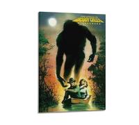 UYYRWEQRTR The Legend of Boggy Creek Posters Aesthetic Wall Art Decorative Painting Poster Decor Vintage Canvas for Living Room Bed Room 16x24inch(40x60cm) Frame-style