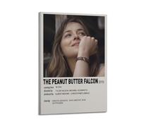 UYYRWEQRTR The Peanut Butter Falcon Movie Posters Aesthetic Wall Art Decorative Painting Poster Decor Vintage Canvas for Living Room Bed Room 24x36inch(60x90cm) Frame-style